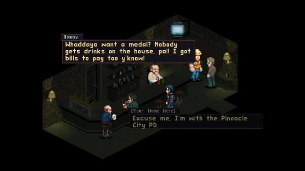 Игра Pixel Noir, скриншот