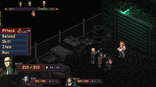 Игра Pixel Noir, скриншот