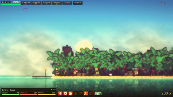 Игра Pixel Piracy, скриншот