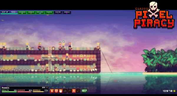 Игра Pixel Piracy, скриншот