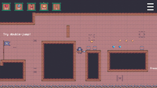 Игра Pixel Pirate, скриншот