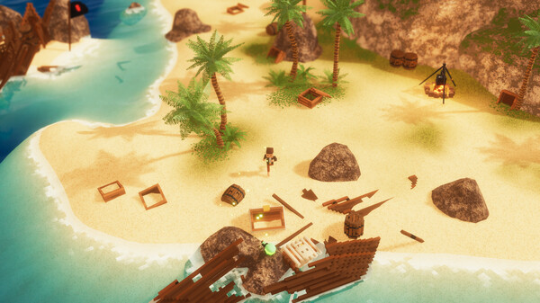 Игра Pixel Pirates, скриншот