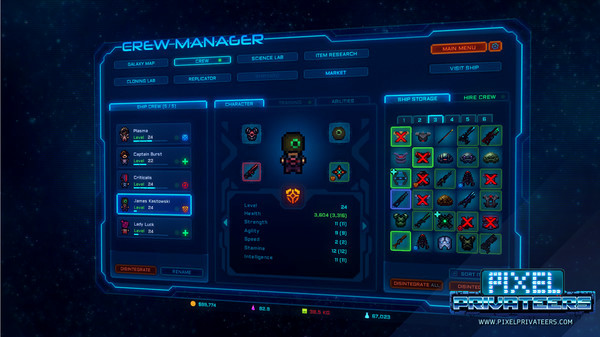 Игра Pixel Privateers, скриншот