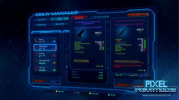 Игра Pixel Privateers, скриншот