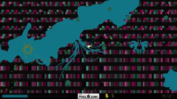 Игра PixelJunk Eden, скриншот