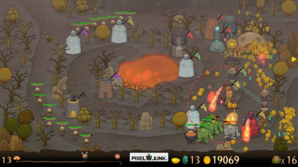 Игра PixelJunk Monsters Ultimate, скриншот