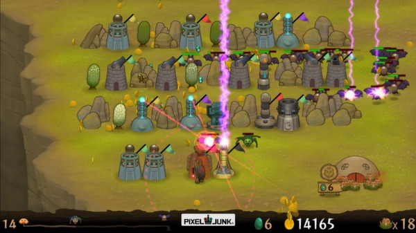 Игра PixelJunk Monsters Ultimate, скриншот