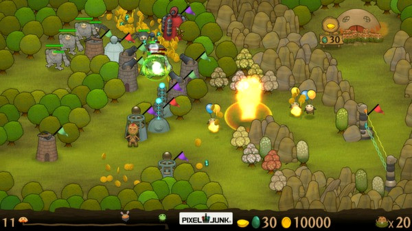 Игра PixelJunk Monsters Ultimate, скриншот