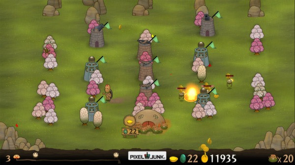 Игра PixelJunk Monsters Ultimate, скриншот