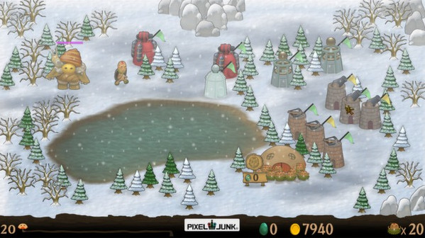 Игра PixelJunk Monsters Ultimate, скриншот