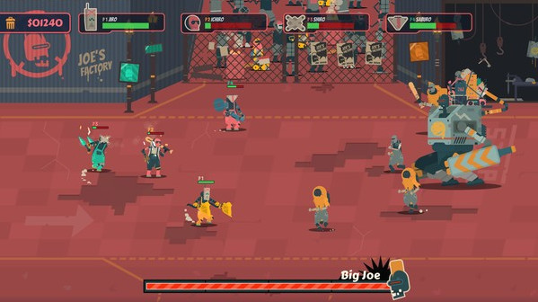 Игра PixelJunk Scrappers Deluxe, скриншот