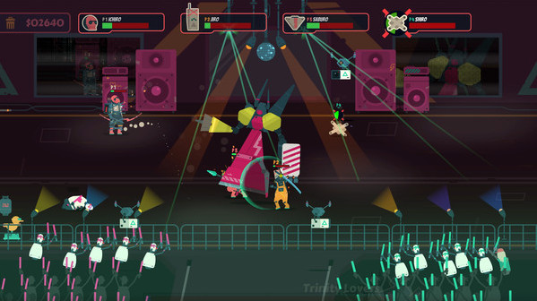 Игра PixelJunk Scrappers Deluxe, скриншот