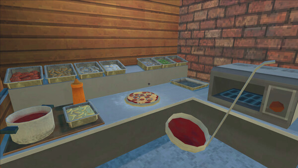 Игра Pizza at Resort 64, скриншот