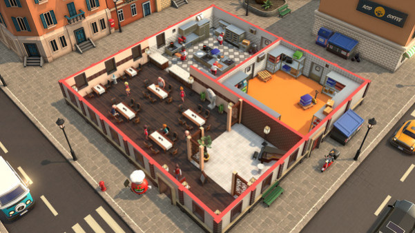 Игра Pizza Connection 3, скриншот