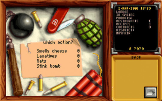 Игра Pizza Connection, скриншот