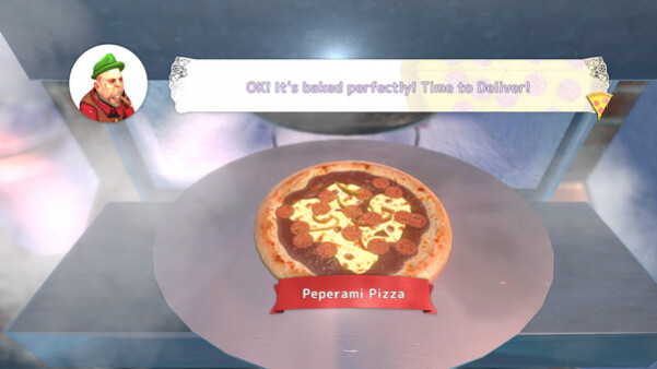 Игра Pizza Delivery in a Storm, скриншот