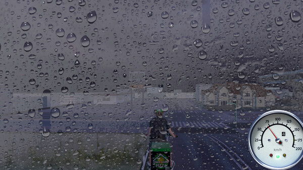Игра Pizza Delivery in a Storm, скриншот