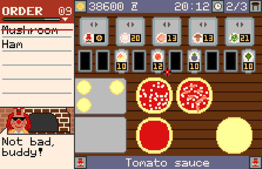 Игра Pizza Express, скриншот