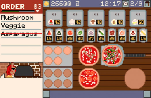 Игра Pizza Express, скриншот