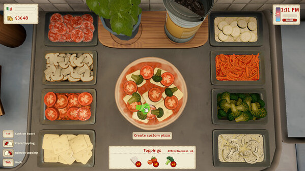 Игра Pizza Simulator, скриншот