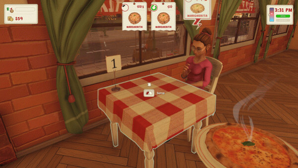 Игра Pizza Simulator, скриншот