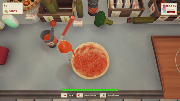Игра Pizza Simulator, скриншот