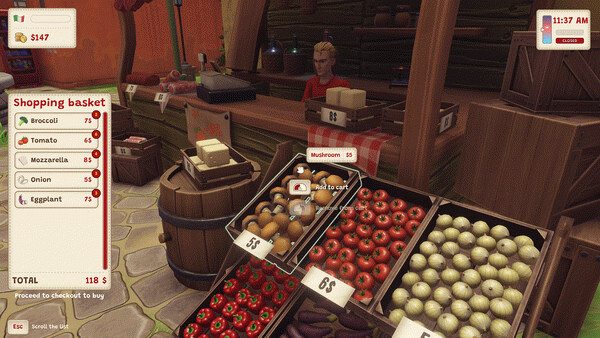 Игра Pizza Simulator, скриншот