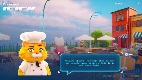 Игра PizzaPanic, скриншот