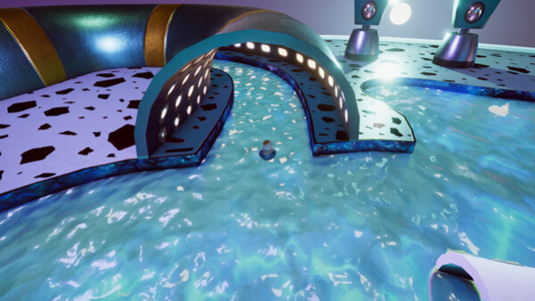 Игра Placid Plastic Duck - Hippospace Download, скриншот
