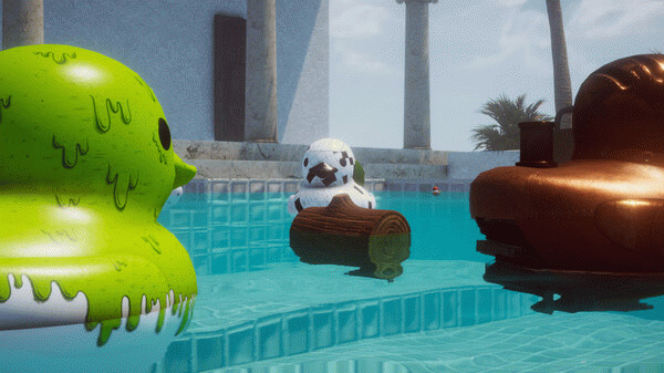 Игра Placid Plastic Duck Simulator - Duck Addiction, скриншот