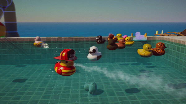 Игра Placid Plastic Duck Simulator, скриншот