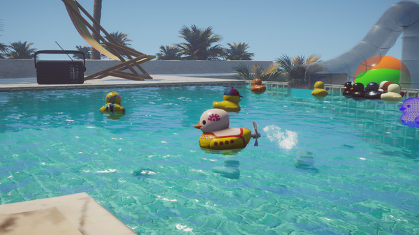 Игра Placid Plastic Duck Simulator, скриншот