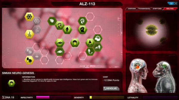 Игра Plague Inc: Evolved, скриншот