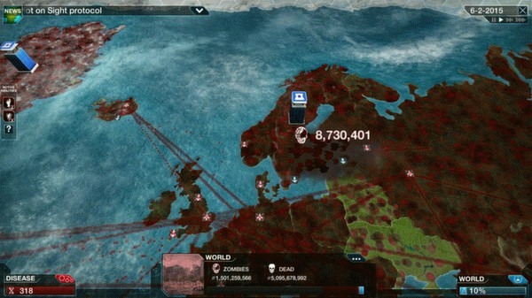 Игра Plague Inc: Evolved, скриншот