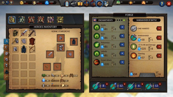 Игра Planar Conquest, скриншот