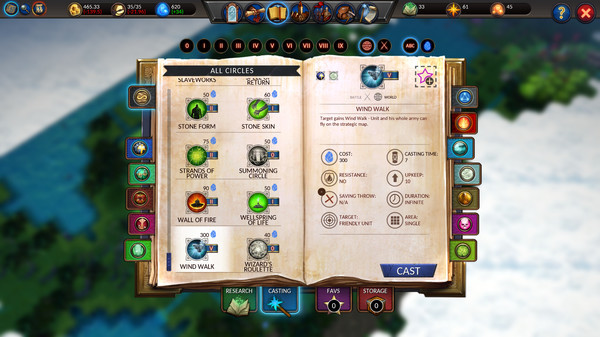 Игра Planar Conquest, скриншот