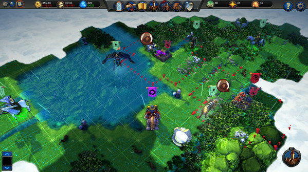Игра Planar Conquest, скриншот