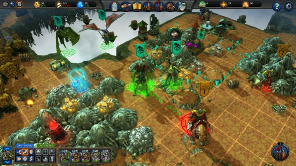 Игра Planar Conquest, скриншот