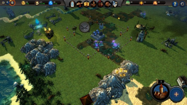 Игра Planar Conquest, скриншот
