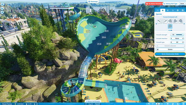 Игра Planet Coaster 2, скриншот