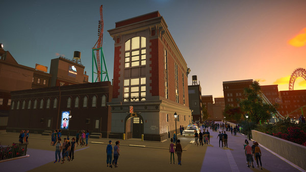 Игра Planet Coaster: Ghostbusters, скриншот