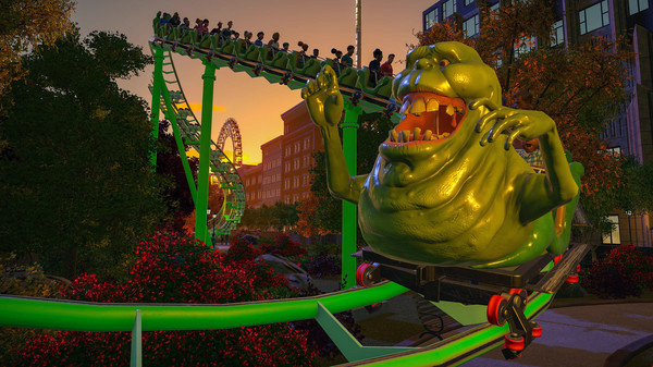 Игра Planet Coaster: Ghostbusters, скриншот