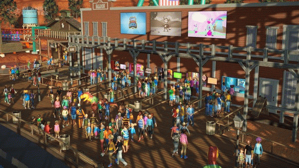 Игра Planet Coaster, скриншот