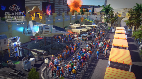 Игра Planet Coaster - Studios Pack, скриншот