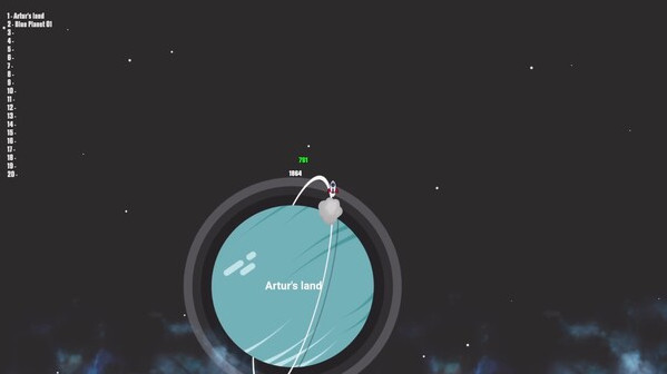 Игра Planet Finder, скриншот
