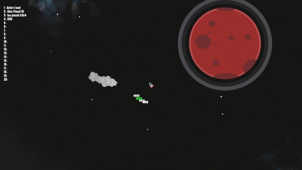 Игра Planet Finder, скриншот