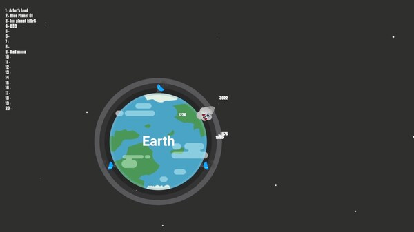 Игра Planet Finder, скриншот