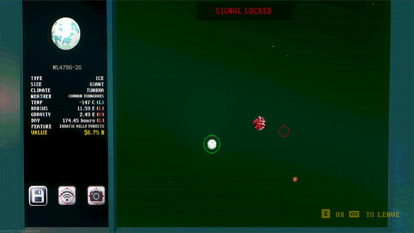 Игра Planet Scanner, скриншот
