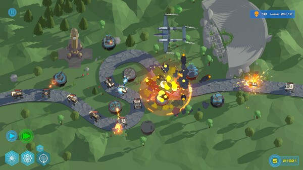 Игра Planet TD, скриншот