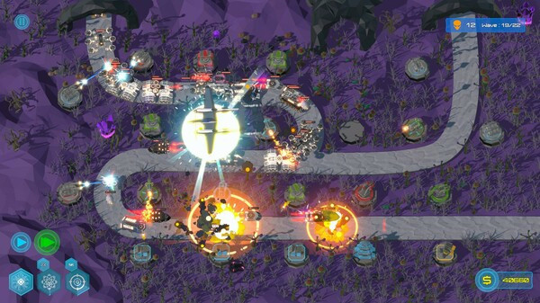 Игра Planet TD, скриншот
